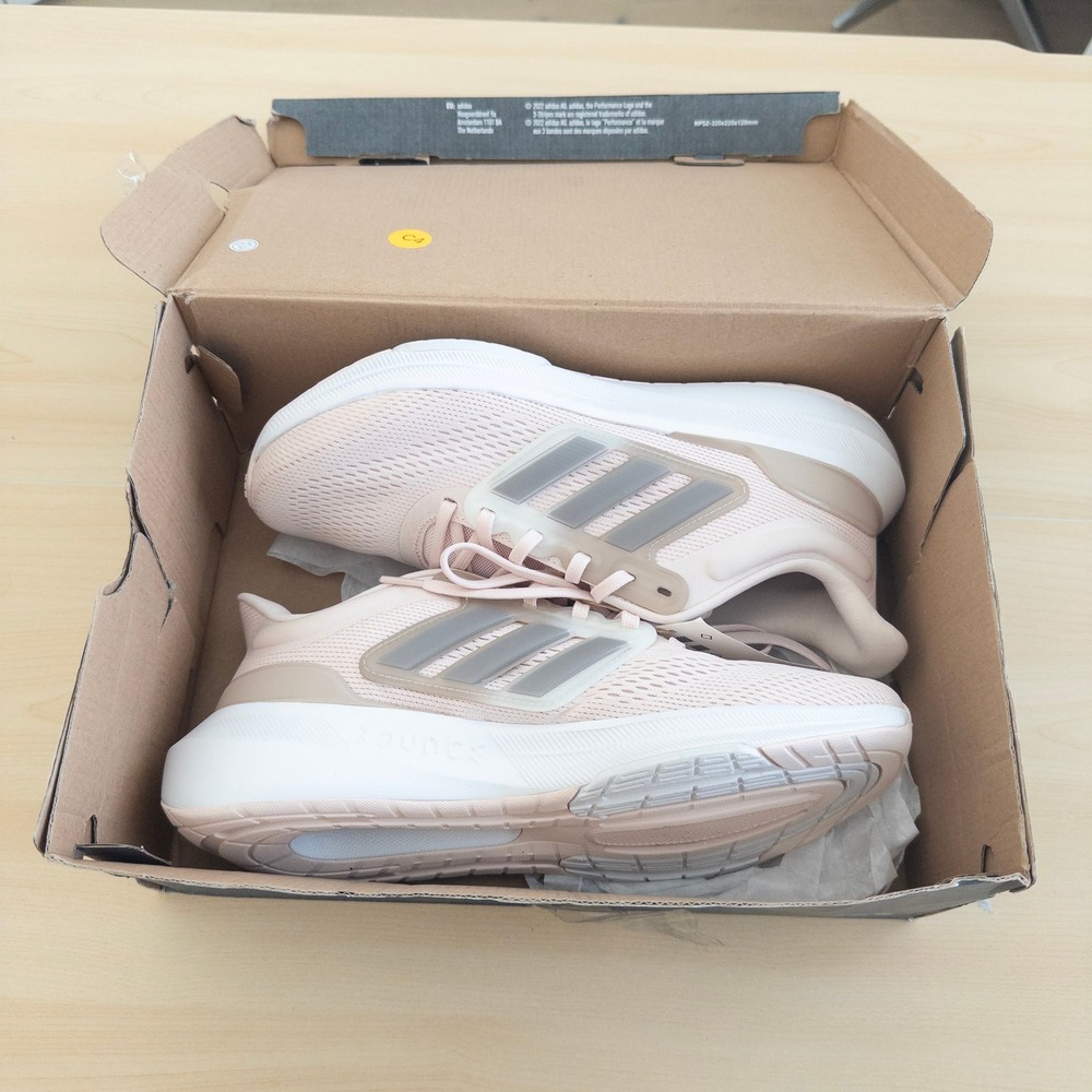 Adidas Womens Ultrabounce Running Shoes 9.5 Pink HQ3787 Athletic Sneakers - Picture 2 of 11